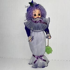 Miss Iris July Vintage 1987 14" BRINN'S Flora Belle Doll